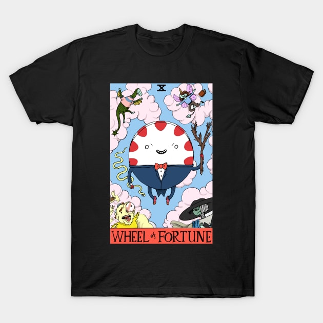 Peppermint Butler as the Wheel of Fortune T-Shirt by sadnettles